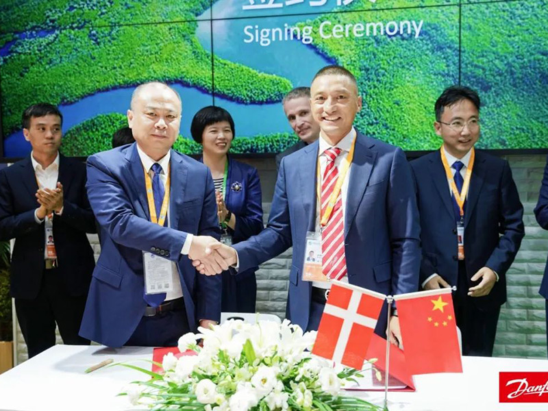 戰(zhàn)略合作丨丹佛斯傳動(dòng)與嘉興水務(wù)集團(tuán)合作簽約儀式圓滿舉行！